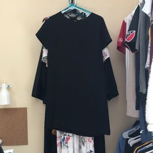 LuLu’s Black T-Shirt Dress